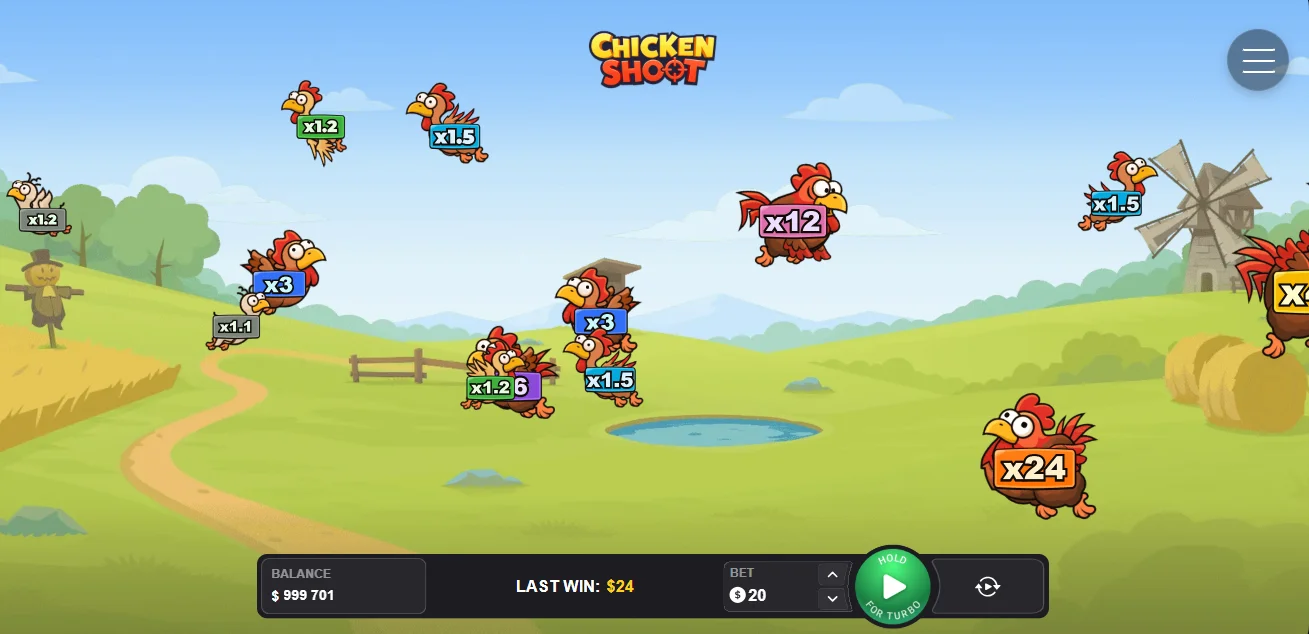 Chicken Shoot Demo Game
