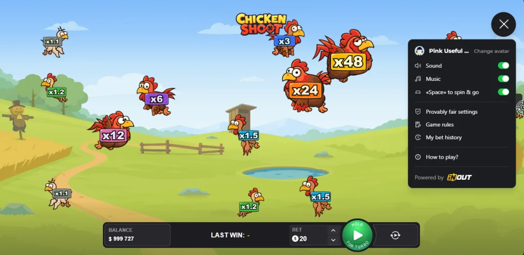 Game Rule Chicken Shoot